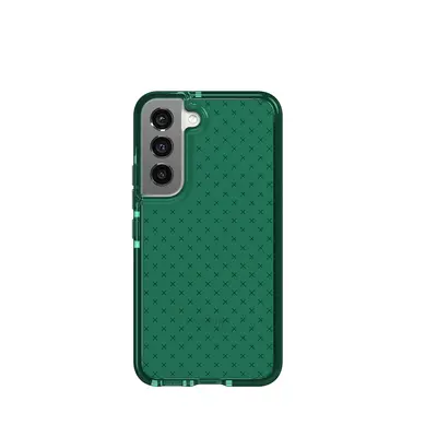 Tech21 EvoCheck Enhanced - Samsung Galaxy S22 Case - Opal Green