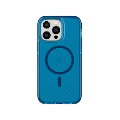 Tech21 EvoCheck - Apple iPhone 14 Pro Max Case MagSafe Compatible - Classic Blue