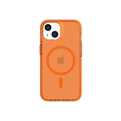 Tech21 EvoCheck - Apple iPhone 16e/14 Case MagSafe Compatible - Fizzy Orange