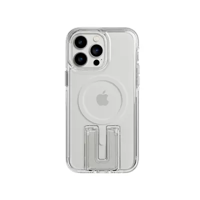 Tech21 EvoCrystal Kick - Apple iPhone 14 Pro Max Case MagSafe Compatible - White