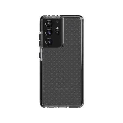 Tech21 EvoCheck - Samsung Galaxy S21 Ultra 5G Case - Smokey Black