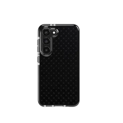 Tech21 EvoCheck - Samsung Galaxy S23 Case - Smokey/Black