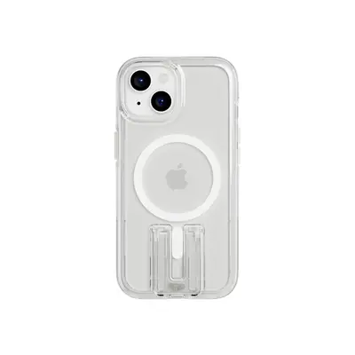 Tech21 EvoCrystal Kick - Apple iPhone 15 Case MagSafe Compatible - White