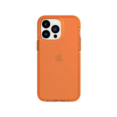 Tech21 EvoCheck - Apple iPhone 14 Pro Max Case - Fizzy Orange