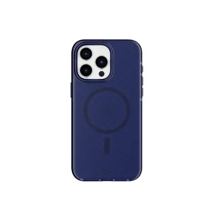 Tech21 EvoCheck - Apple iPhone 15 Pro Max Case MagSafe Compatible - Midnight Blue