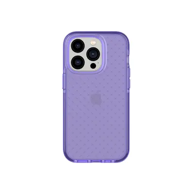 Tech21 EvoCheck - Apple iPhone 14 Pro Case - Wondrous Purple