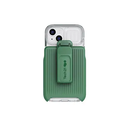 Tech21 EvoMax - Apple iPhone 14 Case MagSafe Compatible - Frosted Green