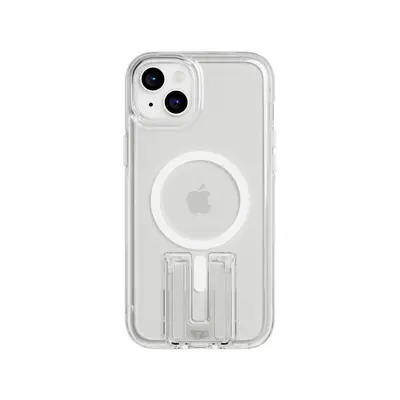 Tech21 EvoCrystal Kick - Apple iPhone 15 Plus Case MagSafe Compatible - White