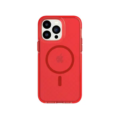 Tech21 EvoCheck - Apple iPhone 14 Pro Max Case MagSafe Compatible - Red