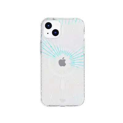 Tech21 EvoSparkle - Apple iPhone 15 Plus Case MagSafe Compatible - Solar