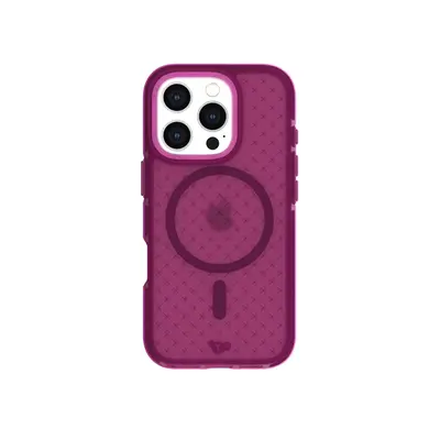 Tech21 EvoCheck - Apple iPhone 16 Pro Case MagSafe Compatible - Plum