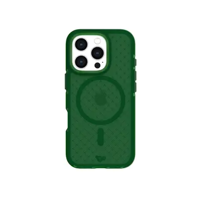 Tech21 EvoCheck - Apple iPhone 16 Pro Case MagSafe Compatible - Forest Green