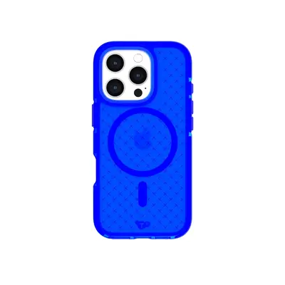 Tech21 EvoCheck - Apple iPhone 16 Pro Case MagSafe Compatible - Cobalt Blue