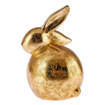 Karaca Easter Decorative Rabbit Trinket, 13cm, Gold