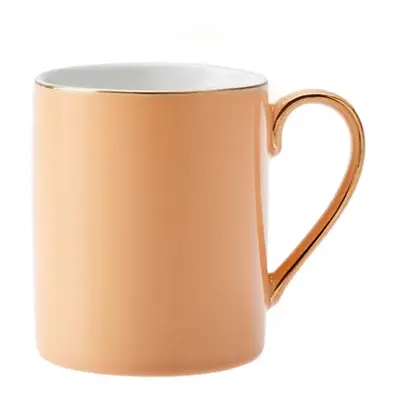 Karaca Pastel Porcelain Mug, 350ml, Salmon Gold