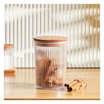 Karaca Massimo Storage Container, 0.9L, Transparent Brown