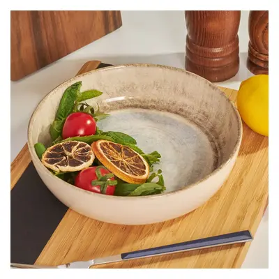 Karaca Ephesus Ceramic Pasta Bowl, 20cm, White Multi