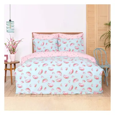 Sarah Anderson Watermelon 100% Turkish Cotton Duvet Cover Set, Single, Multi