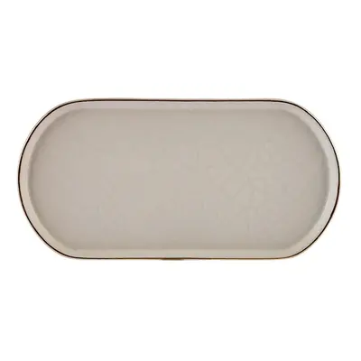 Karaca Calvin Ceramic Serving Platter, 22cm, Multi