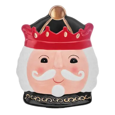 Karaca New Year Christmas Nutcracker Decorative Plate, 26cm, Multi