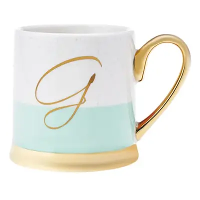 Karaca Letter G Porcelain Mug, 330ml, Multi