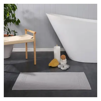 Karaca Home 100% Turkish Cotton Bath Mat, 50cmx80cm, Grey