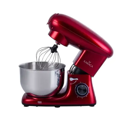 Karaca Multichef Stand Mixer, 5.5L, 1400W, Red