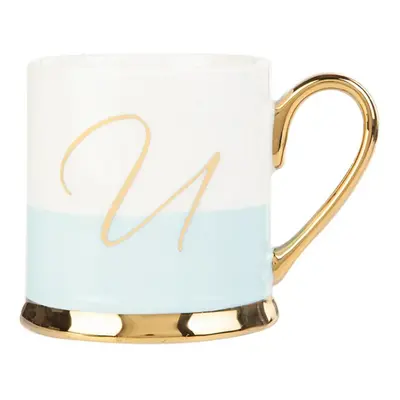 Karaca Letter U Porcelain Mug, 330ml, Multi