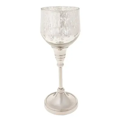 Karaca Lucca Tealight Candlestick, 24.75cm, Silver