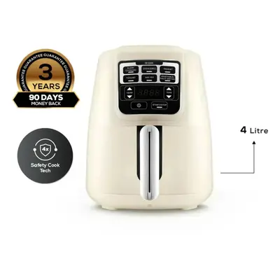 Karaca Air Cook 2 in Air Fryer with Stew Function, 4L, 1550W, Starlight