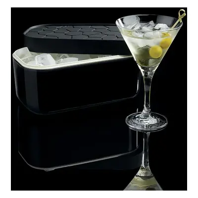 Lèkuè Ice Cube Box, 22.5cmx12.5cmx11.6cm, Black