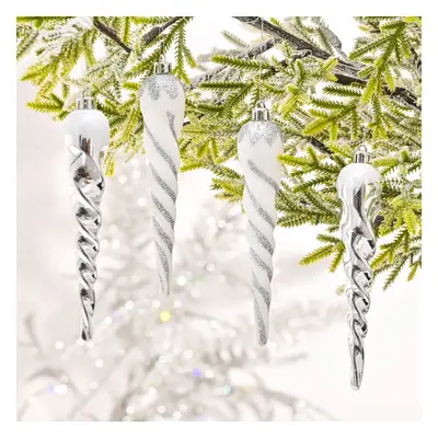 Karaca Home New Year Christmas Icicle Tree Decoration Set, Piece, 16cm, Multi