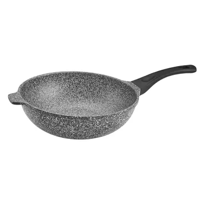 Karaca Serra Biogranite Induction Wok Pan, 28cm, Grey