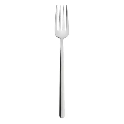 Karaca Bead Stainless Steel Table Fork, 20.1cm, Silver