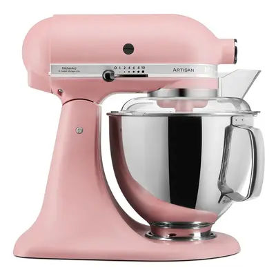 KitchenAid Artisan Tilt-Head Stand Mixer with Extra Accessories, 4.8L, 300WL, Dried Rose