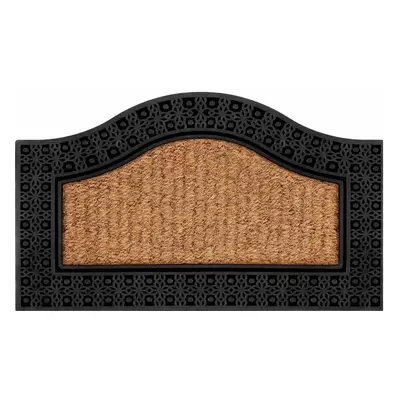 Kasmir Rugs 100% Natural Coconut Shell Fiber Door Mat, 45cmx75cm, Multi