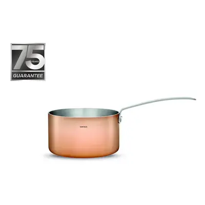 Karaca 3Ply PowerSteel Copper Saucepan, 1.4L, Copper