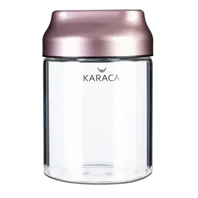 Karaca Dimple Storage Container, Small, Rose Gold