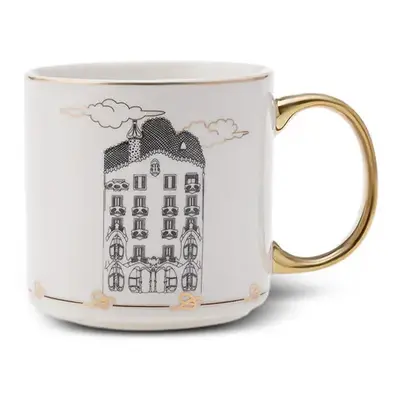 Karaca Art Nou Porcelain Mug, 400ml, Multi