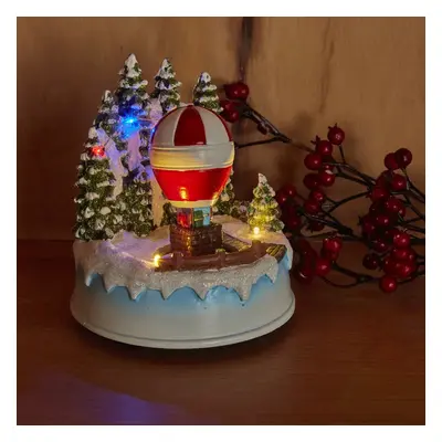 Karaca Home New Year Led Light Trinket, 13cmx13cmx15cm, Multi