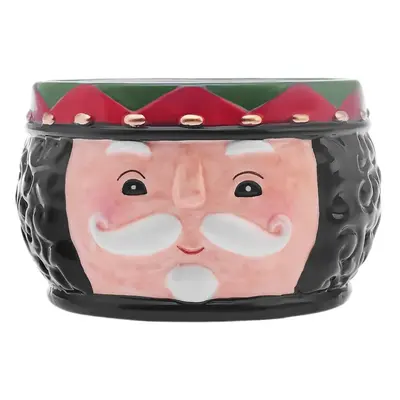 Karaca New Year Christmas Nutcracker Dipping Dish, 19cm, Black Multi