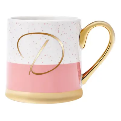 Karaca Letter D Porcelain Mug, 330ml, Multi