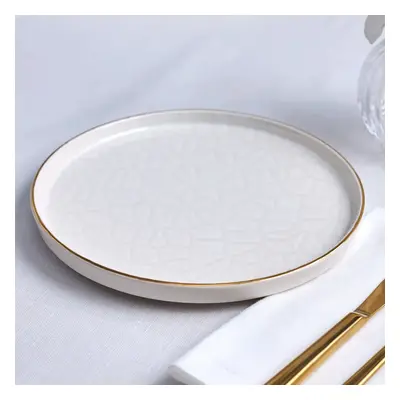 Karaca Calvin Ceramic Side Plate, 20cm, Multi