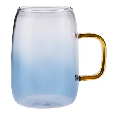 Karaca Boli Borosilicate Glass Mug, 300ml, Yellow Multi