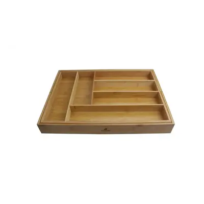 Karaca Kitchen Utensil Drawer Organizer, 58.5cmx43cmx4.8cm, Bamboo