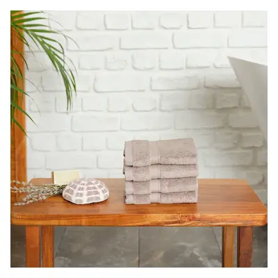 Karaca Home 100% Turkish Cotton Face Towel Set, Piece, 30cmx30cm, Grey