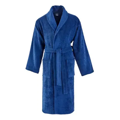 Nautica Home Crew 100% Turkish Cotton Bathrobe, Small, Navy Blue