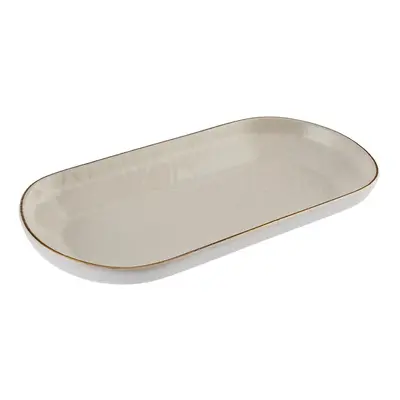 Karaca Calvin Ceramic Serving Platter, 26cm, Multi