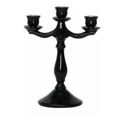 Karaca Home Pop-Art Arm Candlestick, 19cmx11.4cmx24.5cm, Black