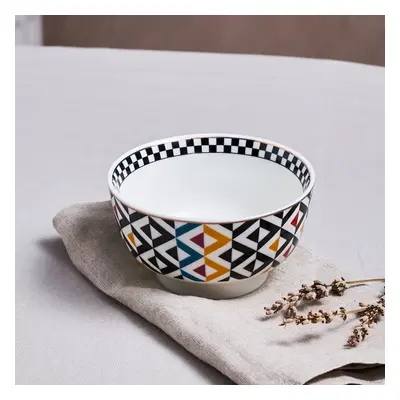 Karaca Game New Generation Bone Snack Bowl, 12cm, Blue-Black